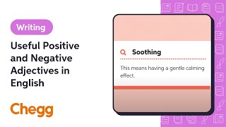 Useful Positive and Negative Adjectives in English | Chegg