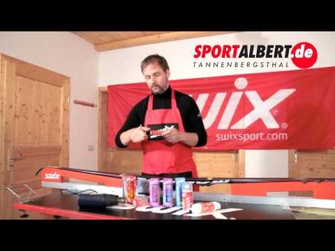Langlaufski wachsen - Steigwachs Aufbringen: Klister