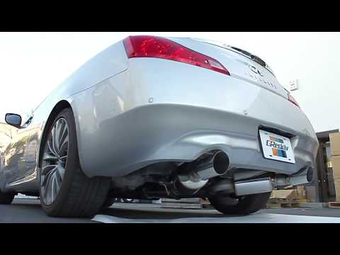 GReddy USA: G37 Coupe Exhaust - Test Drive - EVOlution GT