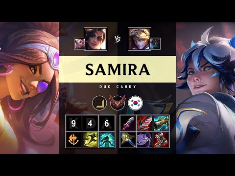 Samira ADC vs Ezreal - KR Grandmaster Patch 25.13