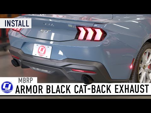 Our 2024 Mustang GT gets LOUD with a New MBRP Race Catback!!