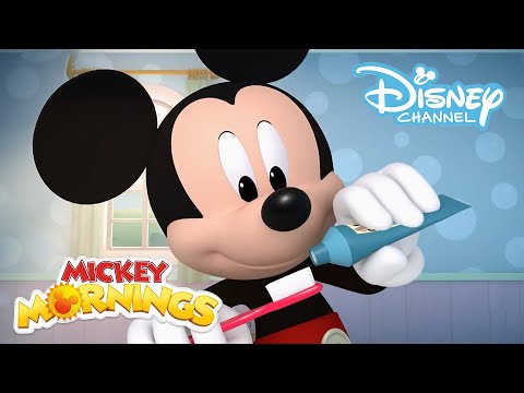 ❤️⏰ Mickey Ochtend | Het Tandenpoets Liedje | Disney Channel NL
