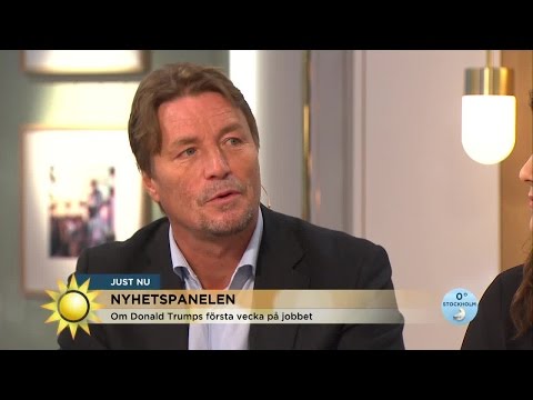 "Trump kommer inte att vinna kriget mot medierna!" - Nyhetsmorgon (TV4)