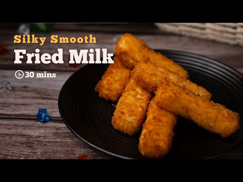 How to make Fried Milk | Silky Smooth Fried Milk | Dessert Recipes | Cookd