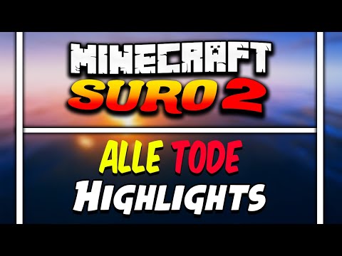 Minecraft SURO 2 Alle TODE - Highlights | Mau46