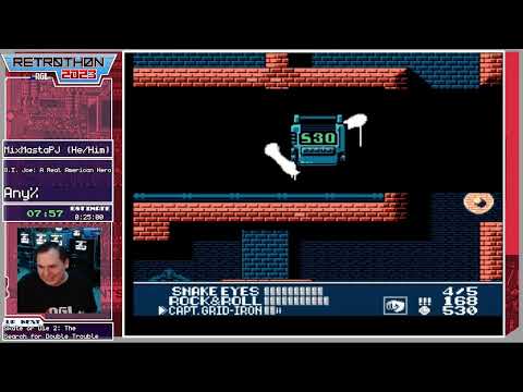 Retrothon 2023 - (086) G.I. Joe: A Real American Hero (any%) by MixmasterPJ