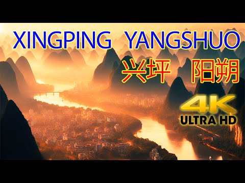 Yangshuo Xingping Guangxi China [cidade com 1730 anos de história]