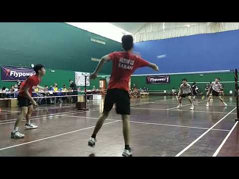 SBA Badminton Tournament Ⅰ BDU16 QF Ⅰ Desmond Ko/ Aiden Yeo vs Clement /Elton Ⅰ Part 2