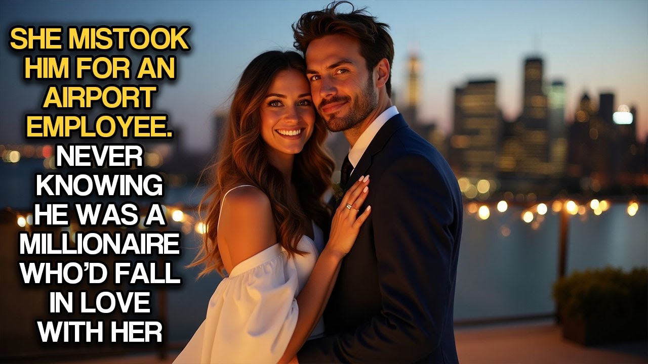 She Mistook Him for an Airport Employee—Never Knowing He Was Millionaire Who'd Fall In Love With Her