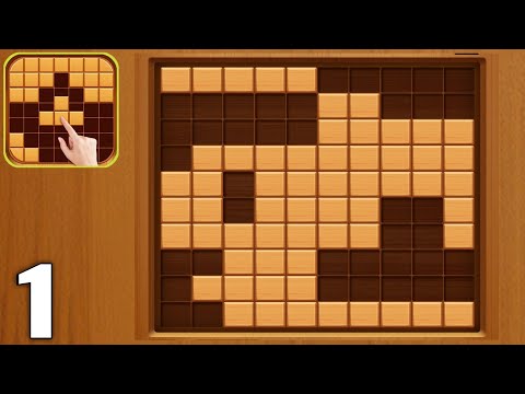 Wood Block Puzzle - Block Game - Gameplay Walkthrough Part 1 All Levels (Android & iOS)