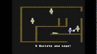 Castle Wolfenstein Commodore 64 C64 Longplay