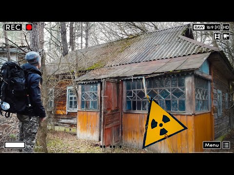 Stalker atmosphere in the real Chornobyl Exclusion Zone