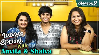 Today's Special S02 EP 12: ft. Anvita & Shalva | Celebrity Chat Show | Yeu Kashi Tashi Mi Nandayla video