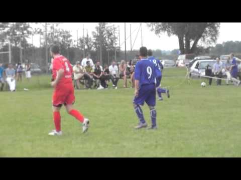 LKS Krzyżanowice - Kometa Kryniczno - Bramka na 2:1 M. Ciocha po ładnym rajdzie i zagraniu z klepki