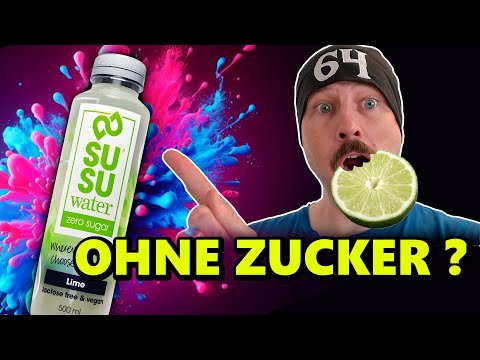 Wie schmeckt SUSU Water Lemon Lime Zero mit Ashwagandha? Der Getränke Test