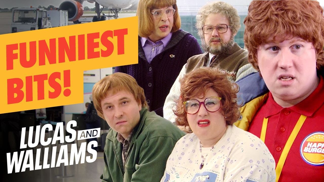 LIVE! 🔴 COME FLY WITH ME S1 - ALL THE FUNNIEST BITS! | Lucas and Walliams