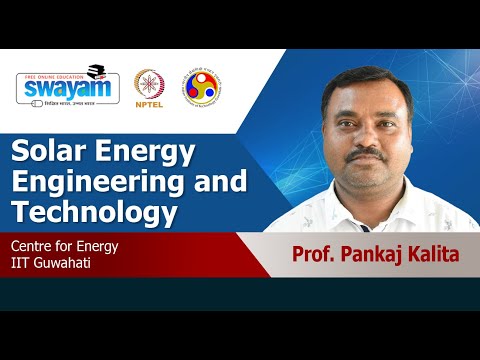 Solar Energy Engineering and Technology