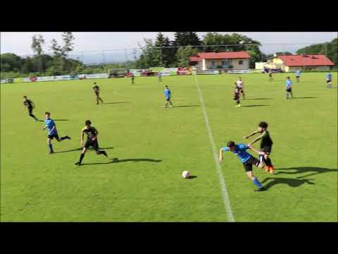 Szenen 1.Halbzeit U15 Meisterschaftsspiel, Gebiet Graz, SVL Lassnitzhöhe-SVU Liebenau, 1:2, 03.06.23