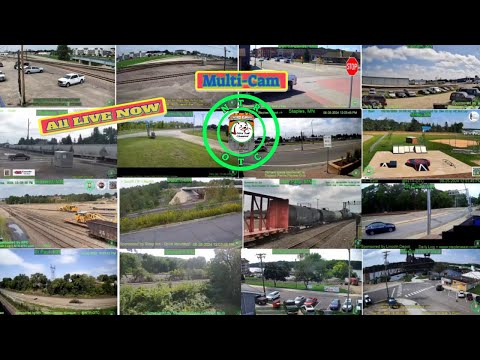 Live Rail & Weather | 16 Streams LIVE | MN, ND, WI, & MO, USA | 24/7/365 |  @NTR-SHR |