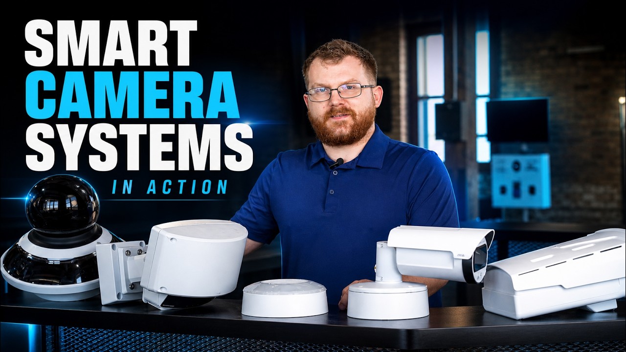 Smart camera systems in action with commercial surveillance cameras