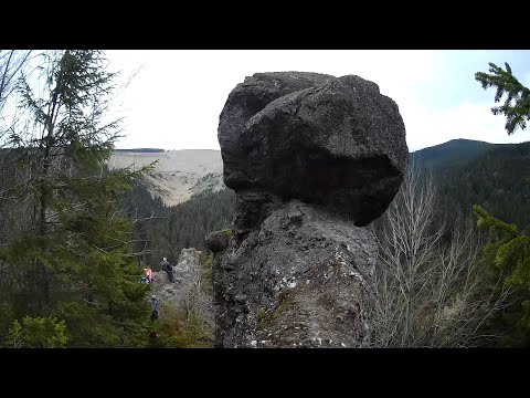 Maroshévízi kőgombák, Görgényi-havasok, EKE-Gyergyó túra (ATI FILM)