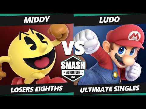 SWT NA Northwest Online Qualifier Match - Ludo (Mario) Vs. MIddy (Pac-Man) SSBU Ultimate