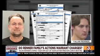 Does suspect's family's actions warrant charges in Preston Lord's death