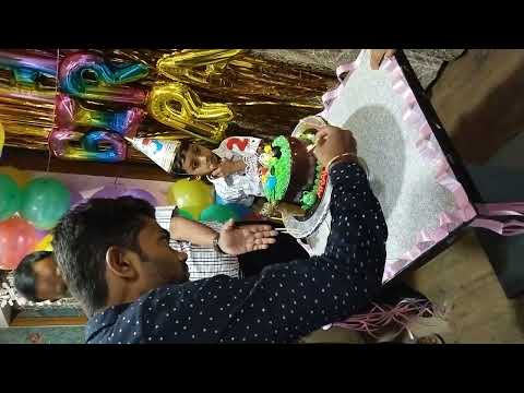 aradhya cake cutting
