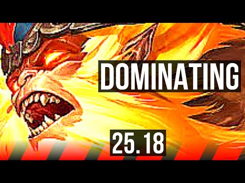 WUKONG vs AATROX (TOP) | Dominating | NA Master | 25.18