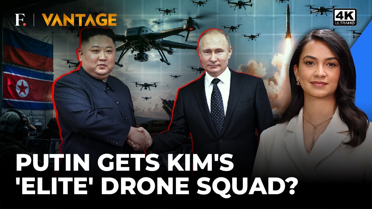 Kim's Boost For Putin: Drone Operators and Ballistic Missiles? | Vantage on Firstpost | 4K