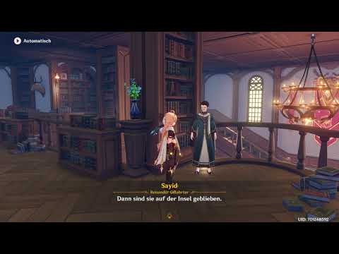 Genshin Impact: Letzte Wandmalerei und Questend Dialog (Goldapfelarchipel Erkunden 3/3)