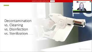 EFFECTIVE SURFACE DECONTAMINATION IN THE DENTAL SETTING. Presented by Dental CE Academy.Free Webinar