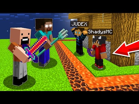 Herobrine og Notch VS SIKRESTE HUS I Minecraft!