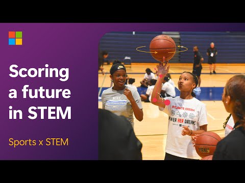 Empowering the next generation with sports and STEM | Microsoft