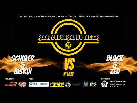 Batalha de Mc´s (Duplas) - Schuler & Biskui X Black & Zed - Roda Cultural do Méier - 1ªFase🔥