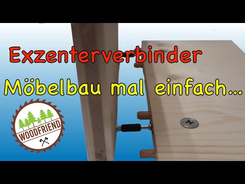 Furniture construction, that's how it works with the eccentric connector.