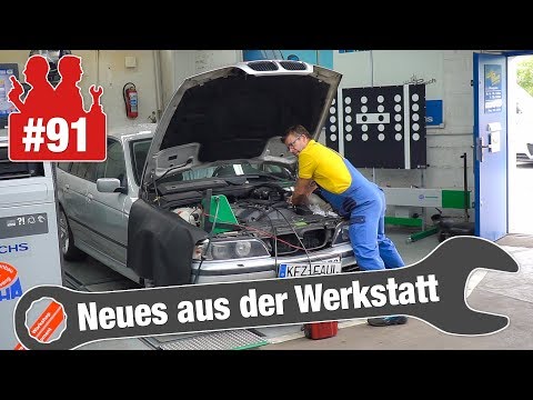 Diagnosis: Wheel bearing noise in the Opel and idling problems in the BMW