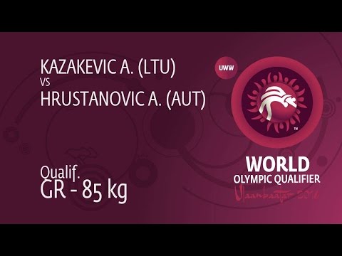 Qual. GR - 85 kg: A. HRUSTANOVIC (AUT) df. A. KAZAKEVIC (LTU), 6-0