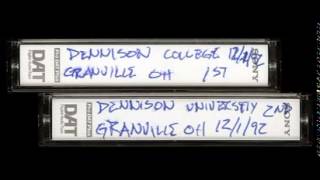 1.02 My Sweet One - 1992-12-01 | Denison University, Granville, OH