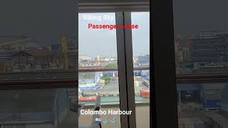 Top View from Viking Sky Passenger Cruise - Colombo Harbour #cruiseship #Vikingsky #colombo #harbour