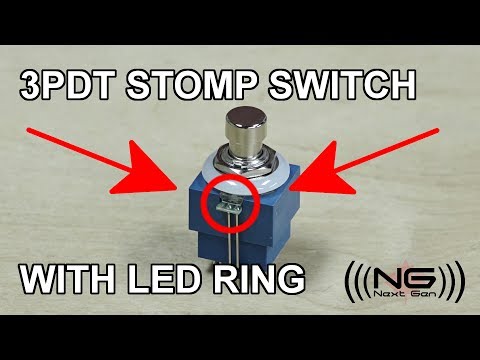 Inside Out - 3PDT Stomp Switch with LED Ring