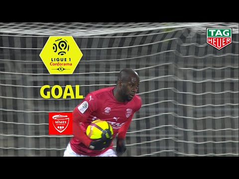 Goal Hervé LYBOHY (67') / Nîmes Olympique - RC Strasbourg Alsace (2-2) (NIMES-RCSA) / 2018-19