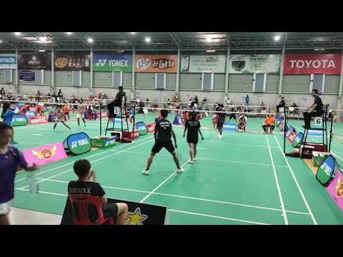 อนัญญา นภาลัย คู่ผสม U17กับ พศุตม์ ว่องไวกิจไพศาล พบ สุรดา/กิตติพศ