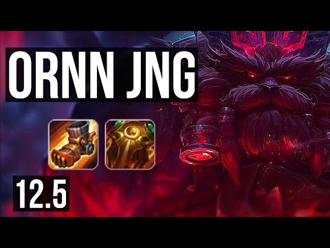 ORNN vs XIN ZHAO (JNG) | 70% winrate, 3/1/7 | NA Master | 12.5