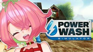 声入り - 【PowerWash Simulator】A型観覧注意【にじさんじ/安土桃】