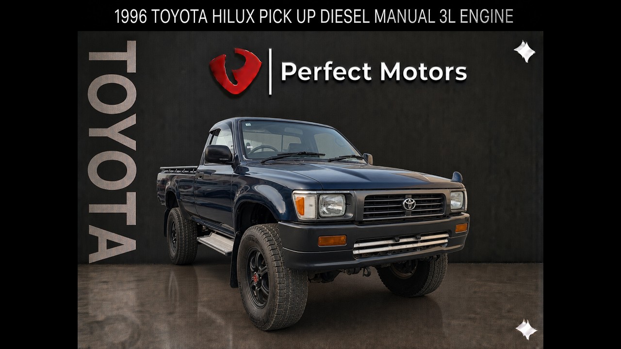 تويوتا هيلوكس 1996 TOYOTA HILUX PICK UP RHD DIESEL MANUAL (PM32575) video