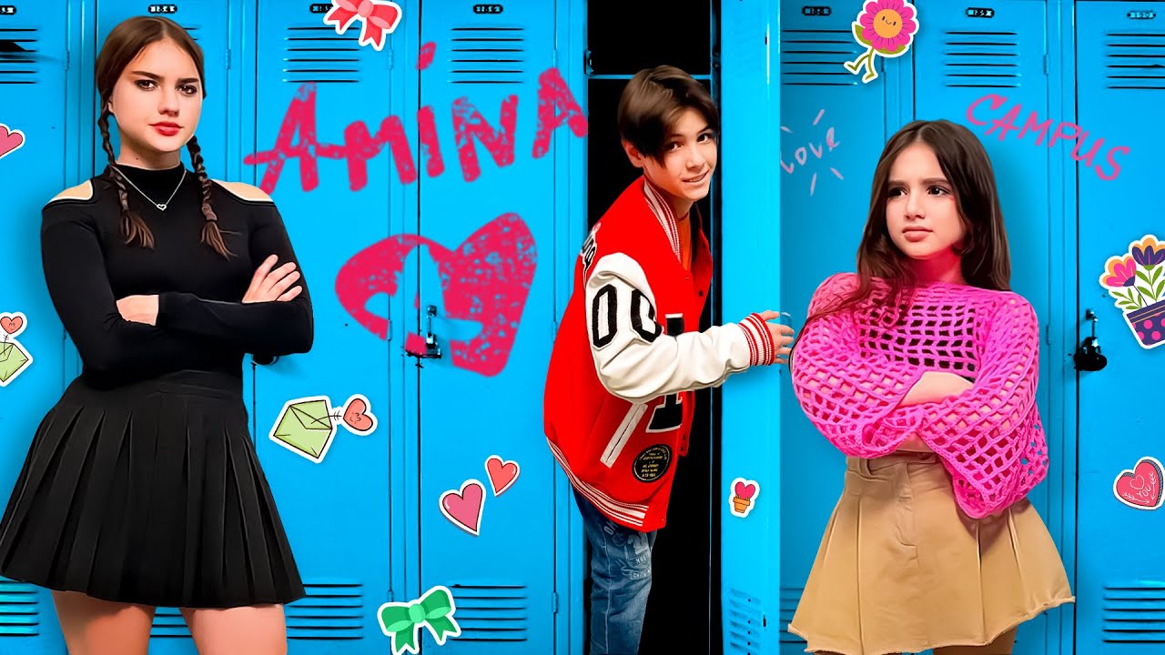 НАГЛЫЙ ФАНАТ ПРЕСЛЕДУЕТ АМИНУ 😱 ПОДРОСТКИ В БЕШЕНСТВЕ! НОВЕНЬКИЙ ВАНДАЛ в ШКОЛЕ