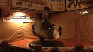 &quot;Cowboy Up&quot; - Riding the Bull at Bubba&#39;s