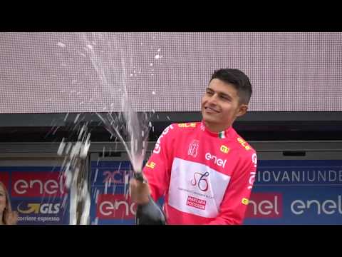 Giro d'Italia U23 - Arrivo al Passo Maniva