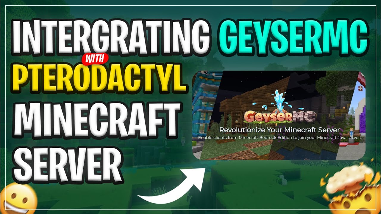 How to Install GeyserMC on a Minecraft Server Using Pterodactyl Panel